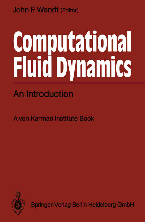 Book cover of Computational Fluid Dynamics: An Introduction (1992)