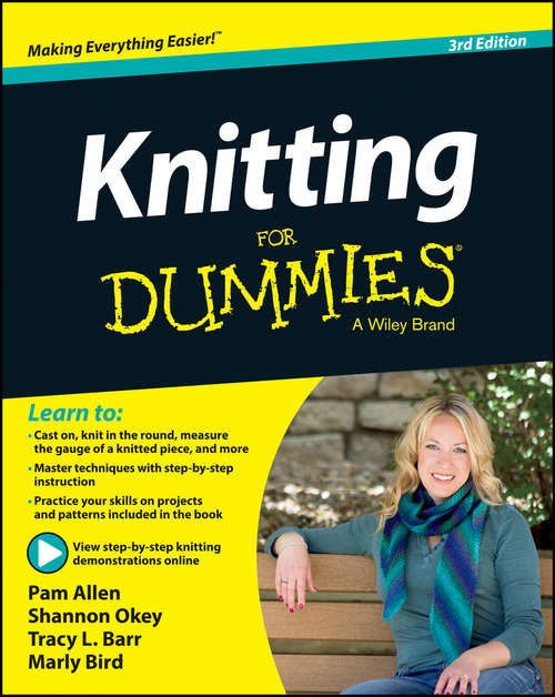 Book cover of Knitting For Dummies (3)