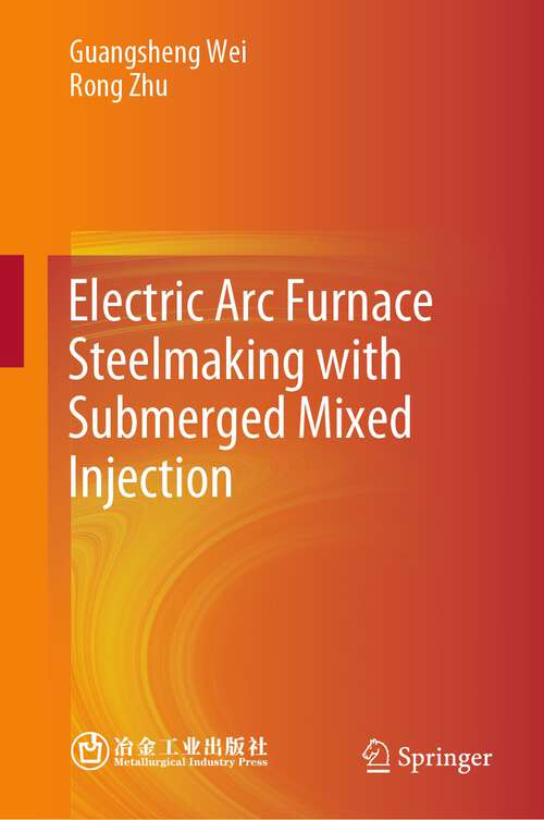 Book cover of Electric Arc Furnace Steelmaking with Submerged Mixed Injection