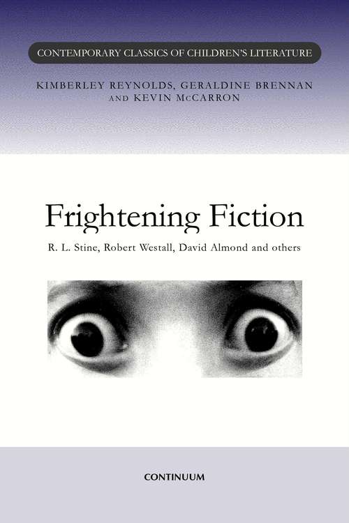 Book cover of Frightening Fiction (Contemporary Classics in Children's Literature)