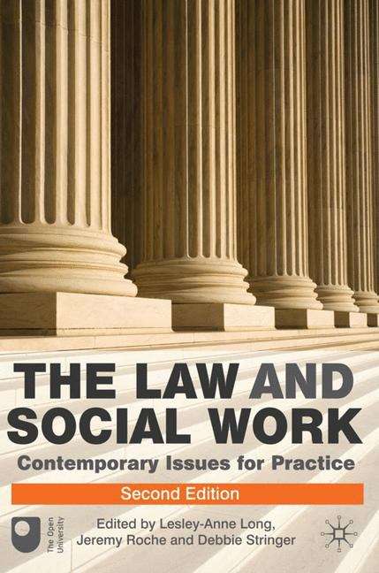 Book cover of The Law and Social Work: Contemporary Issues For Practice (PDF)