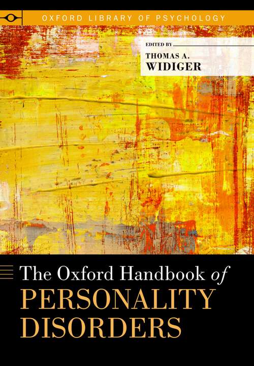 Book cover of The Oxford Handbook of Personality Disorders (Oxford Library of Psychology)