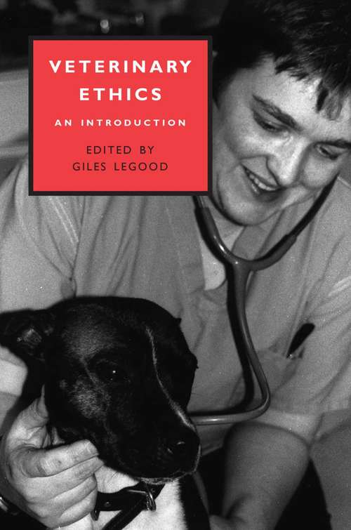 Book cover of Veterinary Ethics