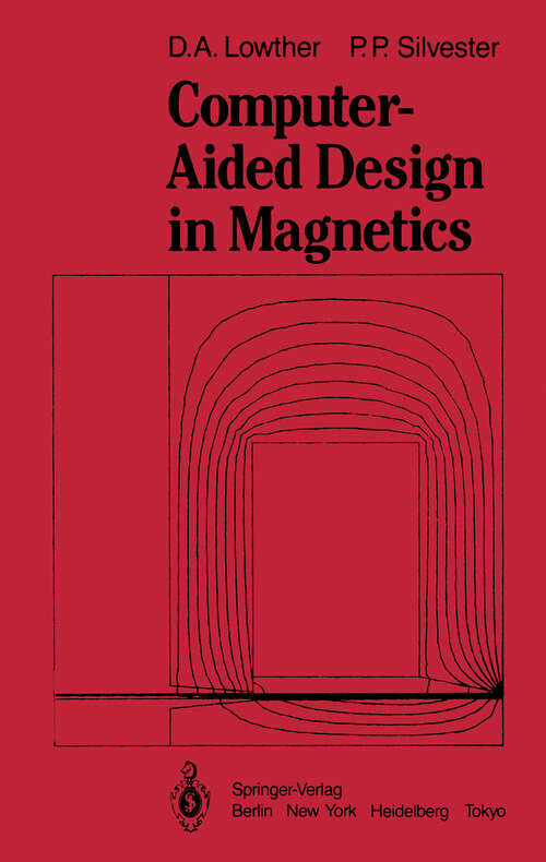 Book cover of Computer-Aided Design in Magnetics (1986)