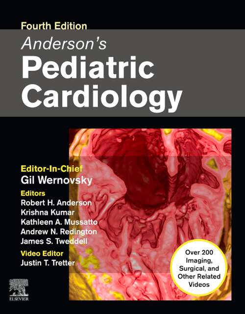 Book cover of Anderson’s Pediatric Cardiology E-Book