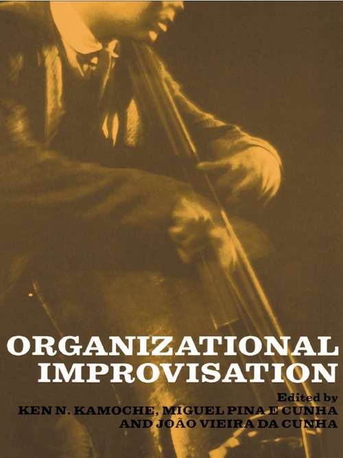 Book cover of Organizational Improvisation