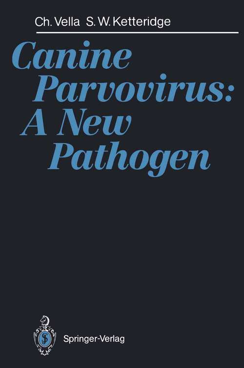 Book cover of Canine Parvovirus: A New Pathogen (1991)