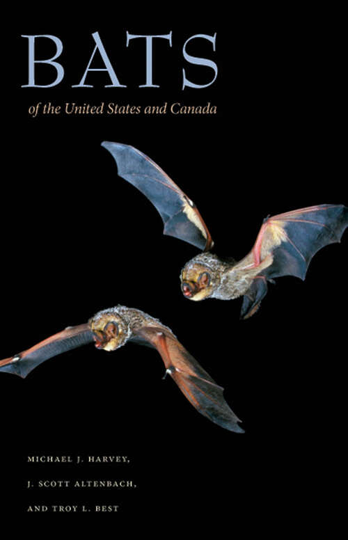 Book cover of Bats of the United States and Canada
