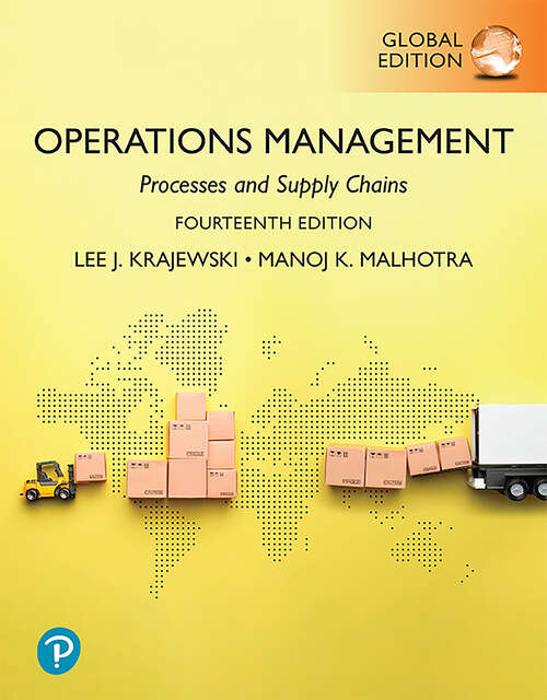 Book cover of Operations Management: Processes and Supply Chains, eText, Global Edition -- (Perpetual Access)