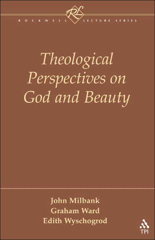 Book cover of Theological Perspectives on God and Beauty