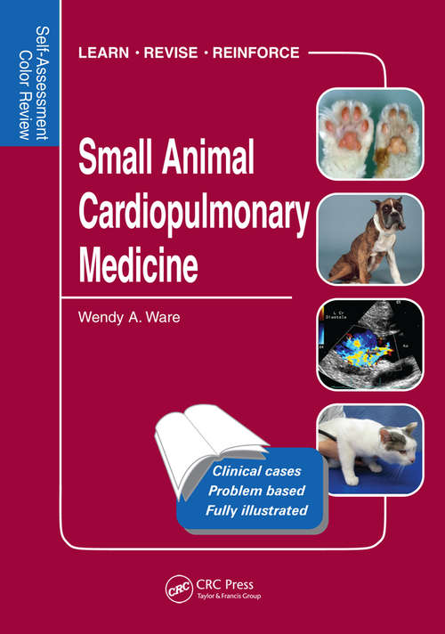 Book cover of Small Animal Cardiopulmonary Medicine: Self-Assessment Color Review (Self-assessment Color Review Ser.)