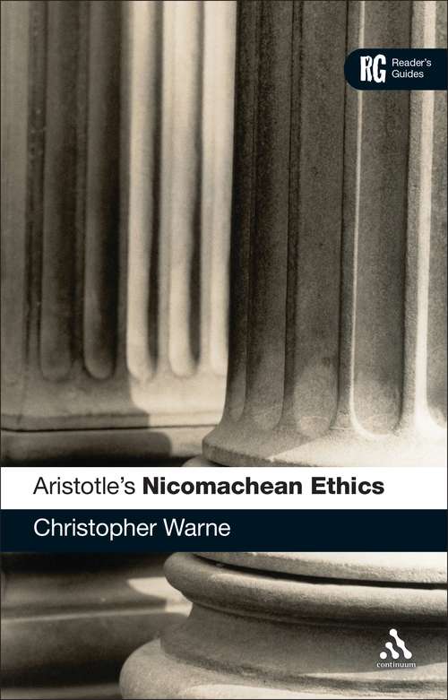 Book cover of Aristotle's 'Nicomachean Ethics': A Reader's Guide (Reader's Guides)