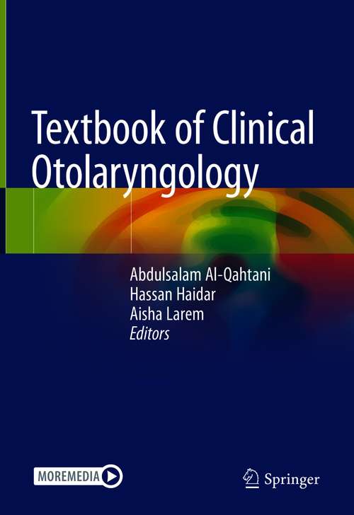 Book cover of Textbook of Clinical Otolaryngology (1st ed. 2021)