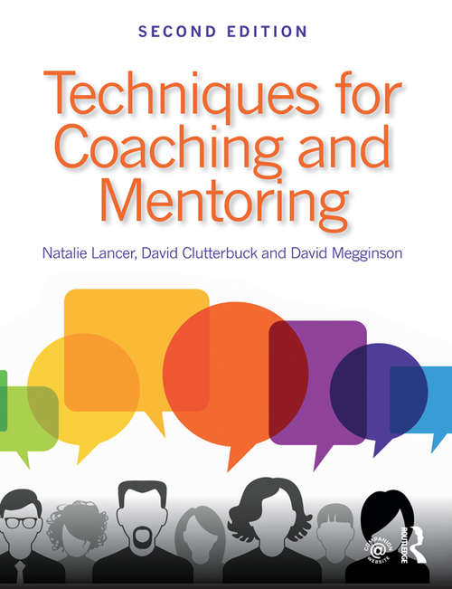 Book cover of Techniques for Coaching and Mentoring (2)