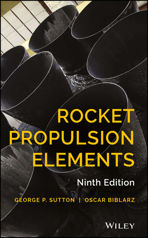 Book cover of Rocket Propulsion Elements (9)