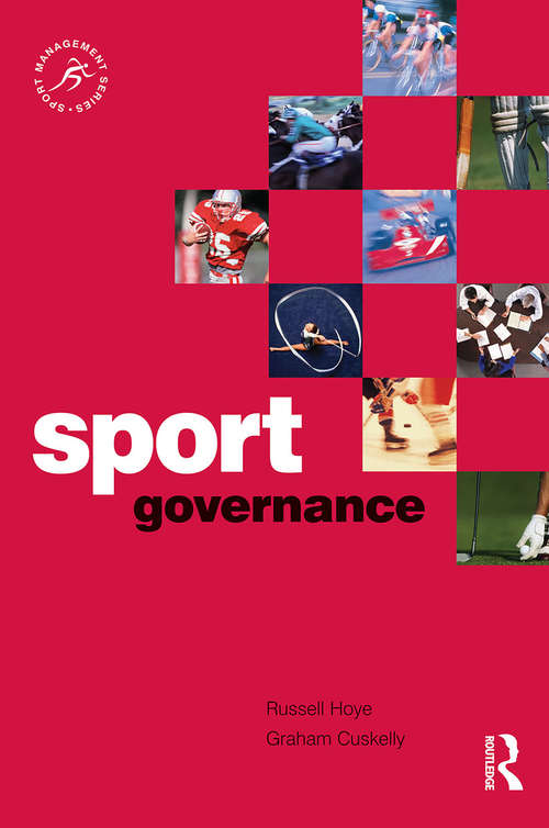 Book cover of Sport Governance