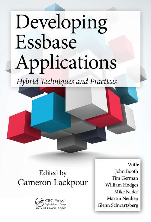 Book cover of Developing Essbase Applications: Hybrid Techniques and Practices (2)