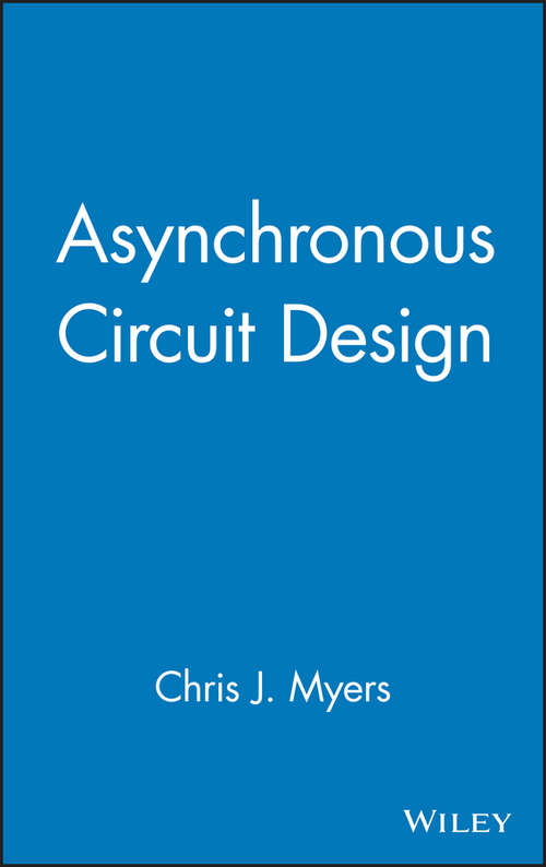 Book cover of Asynchronous Circuit Design