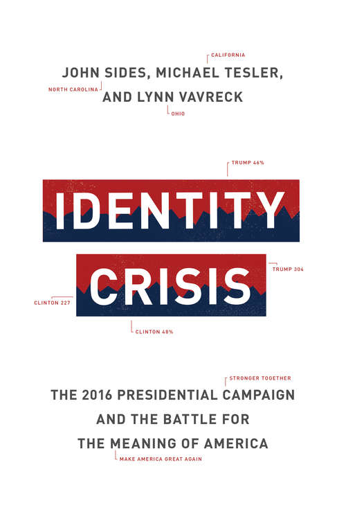 Book cover of Identity Crisis: The 2016 Presidential Campaign and the Battle for the Meaning of America