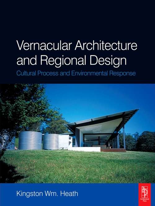 Book cover of Vernacular Architecture and Regional Design