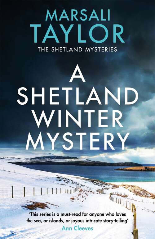 Book cover of A Shetland Winter Mystery (The Shetland Sailing Mysteries #14)