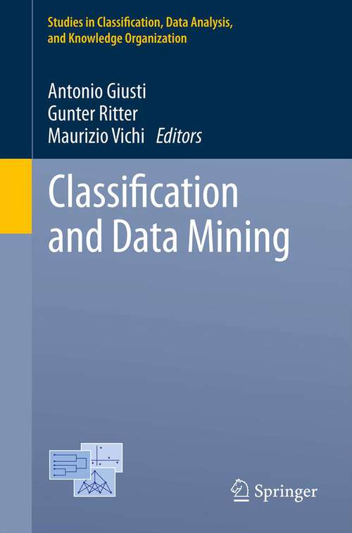 Book cover of Classification and Data Mining (2013) (Studies in Classification, Data Analysis, and Knowledge Organization)