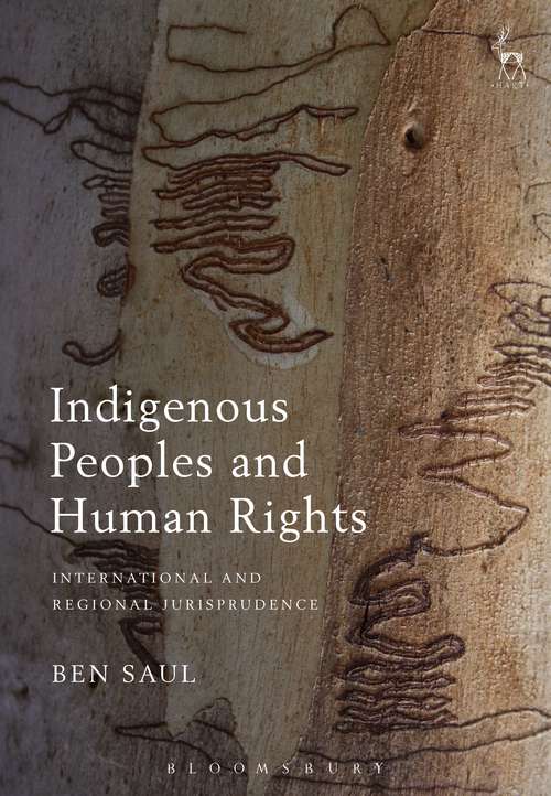 Book cover of Indigenous Peoples and Human Rights: International and Regional Jurisprudence