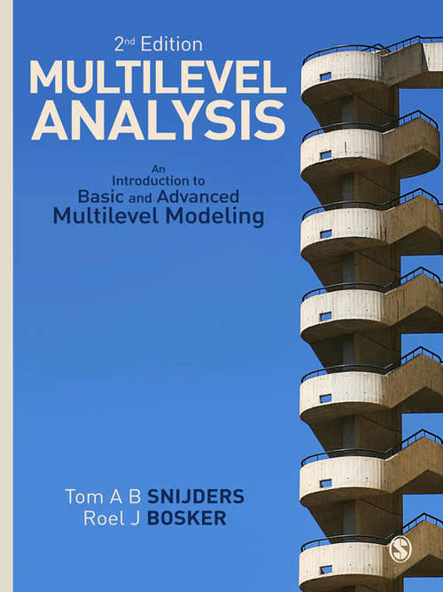 Book cover of Multilevel Analysis: An Introduction to Basic and Advanced Multilevel Modeling