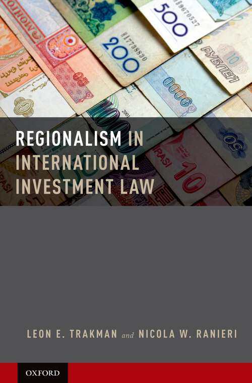 Book cover of Regionalism in International Investment Law
