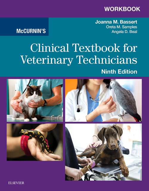 Book cover of Workbook for McCurnin's Clinical Textbook for Veterinary Technicians - E-Book (9)