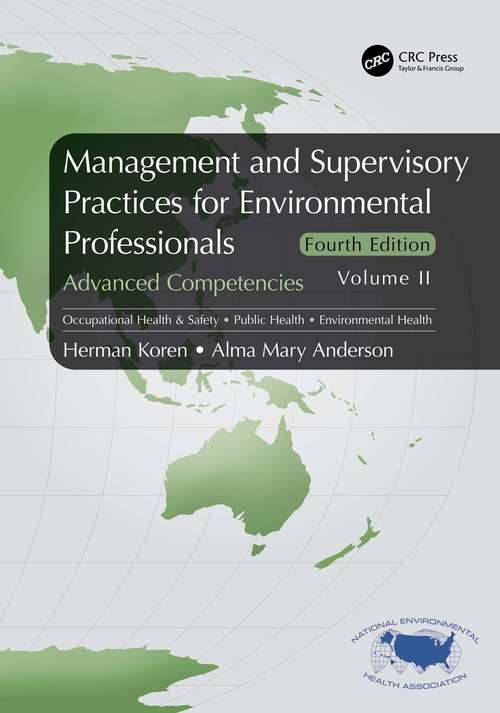 Book cover of Management and Supervisory Practices for Environmental Professionals: Advanced Competencies, Volume II (4)