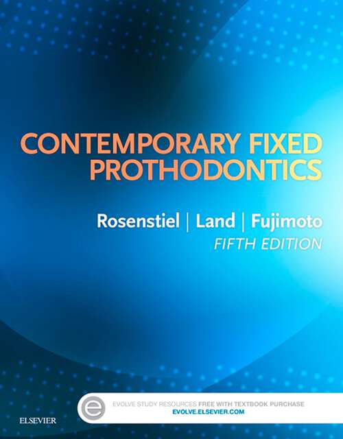 Book cover of Contemporary Fixed Prosthodontics - E-Book (4)