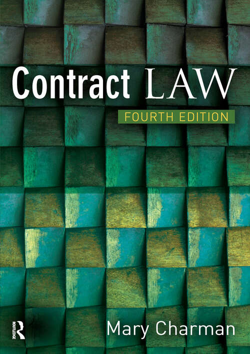 Book cover of Contract Law