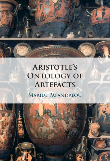 Book cover of Aristotle’s Ontology of Artefacts