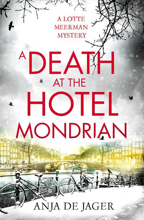 Book cover of A Death at the Hotel Mondrian (Lotte Meerman)