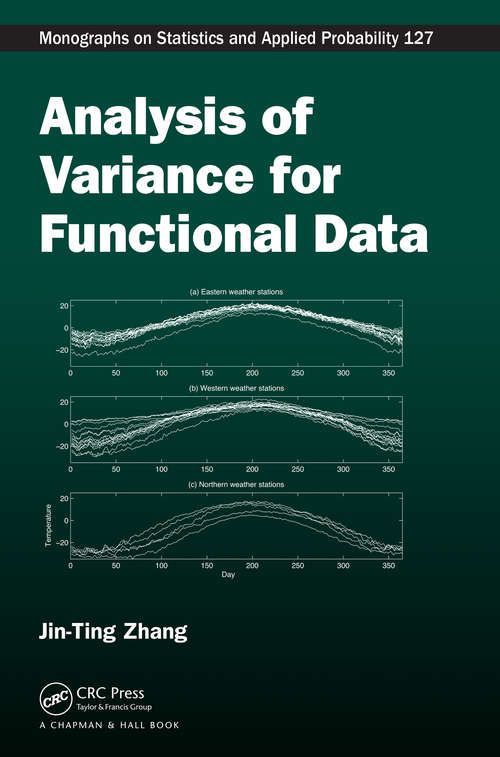 Book cover of Analysis of Variance for Functional Data