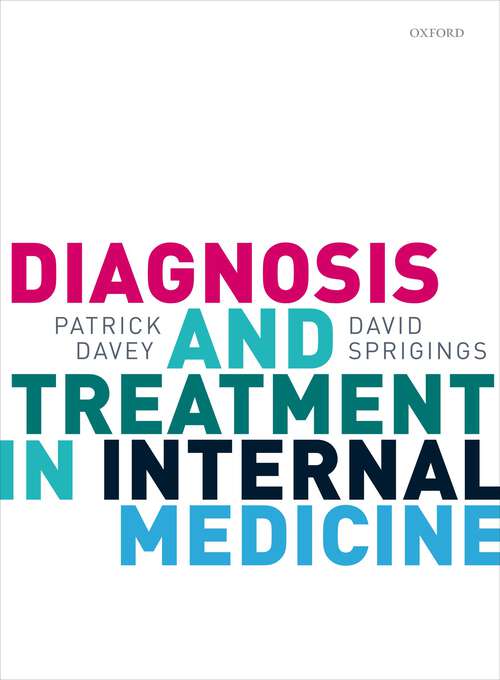 Book cover of Diagnosis and Treatment in Internal Medicine