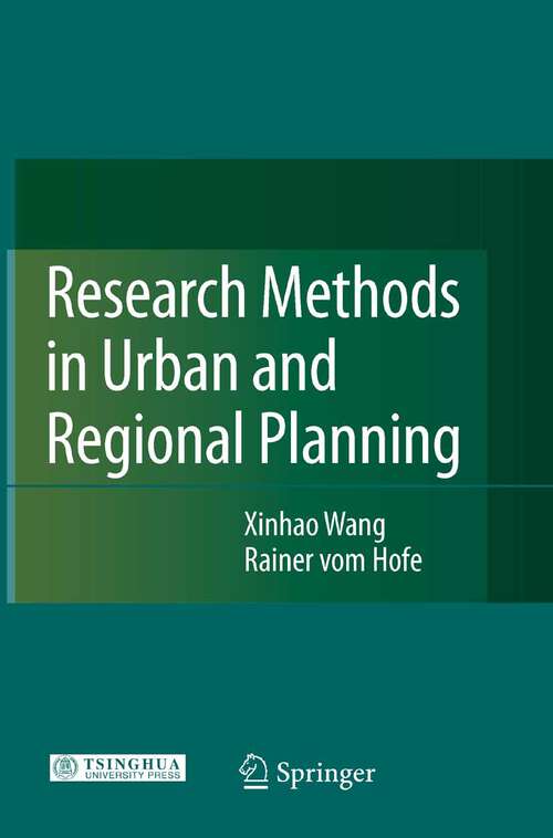 Book cover of Research Methods in Urban and Regional Planning (2007)