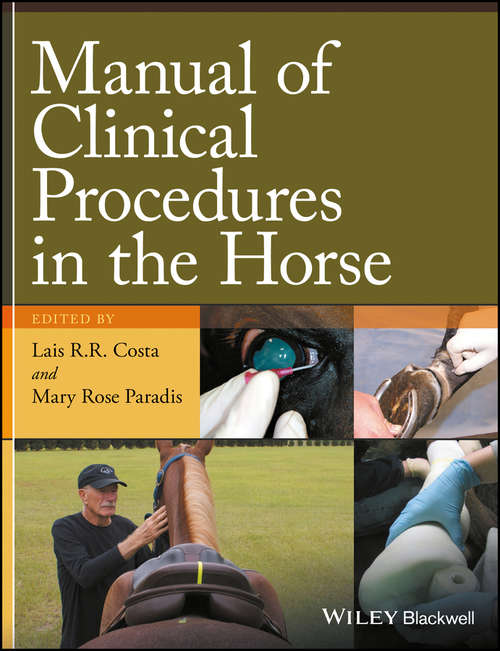 Book cover of Manual of Clinical Procedures in the Horse