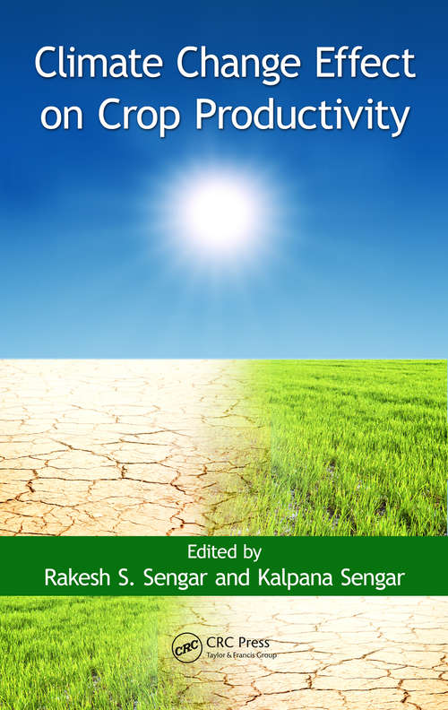 Book cover of Climate Change Effect on Crop Productivity