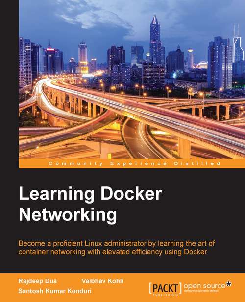 Book cover of Learning Docker Networking