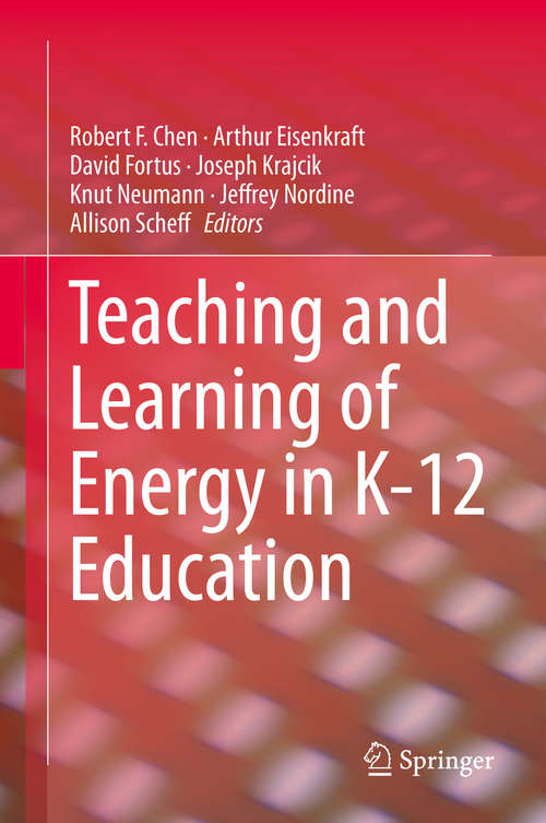 Book cover of Teaching and Learning of Energy in K – 12 Education (2014)