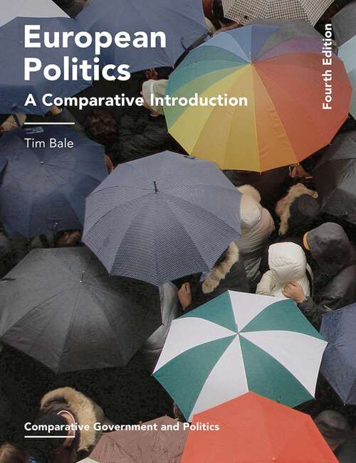 Book cover of European Politics: A Comparative Introduction (Comparative Government and Politics)
