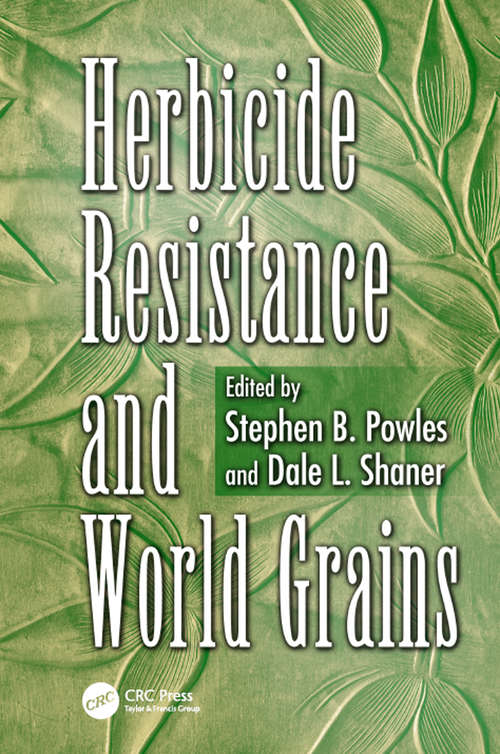 Book cover of Herbicide Resistance and World Grains