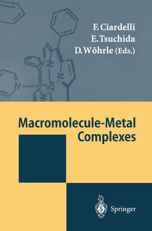 Book cover of Macromolecule-Metal Complexes (1996)