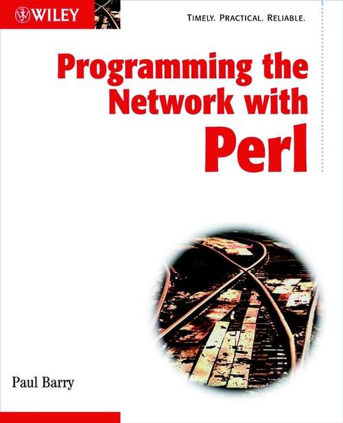 Book cover of Programming the Network with Perl