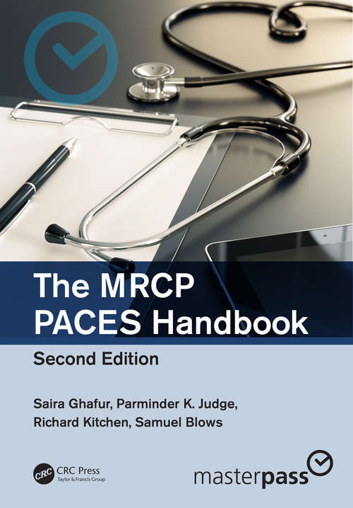 Book cover of The MRCP PACES Handbook (2) (MasterPass)