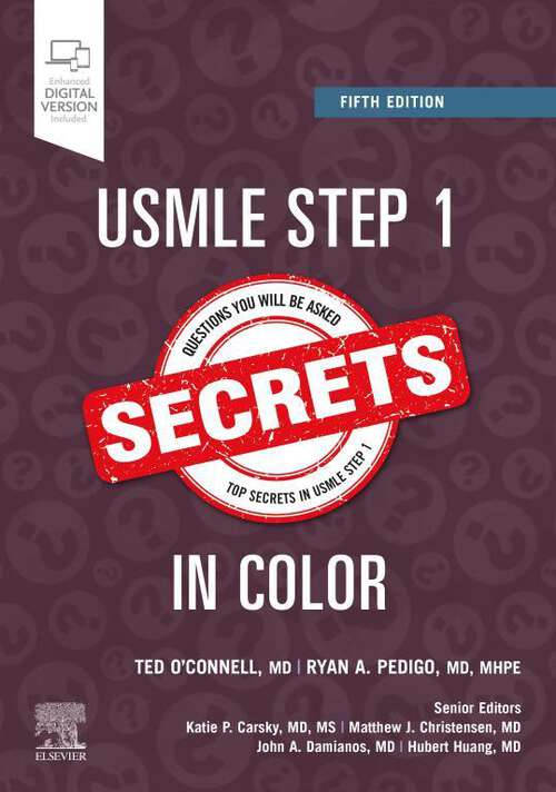 Book cover of USMLE Step 1 Secrets in Color - E-Book (Secrets)
