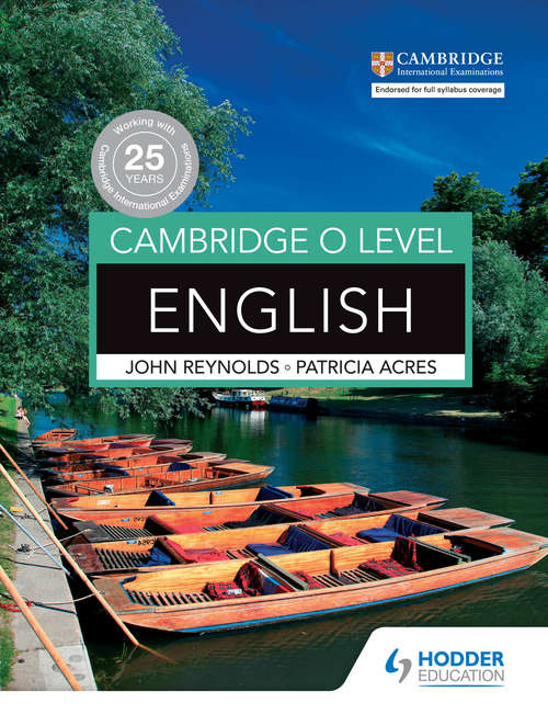 Book cover of Cambridge O Level English (PDF)