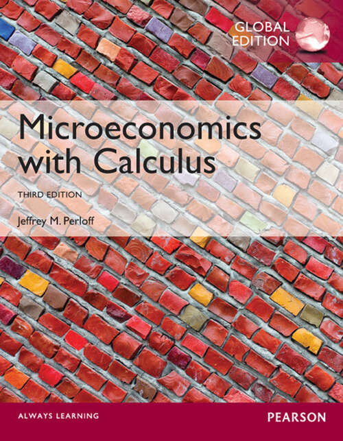 Book cover of Microeconomics with Calculus, Global Edition